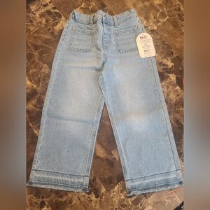 Light Blue Wide-Leg Jeans Kids 4T